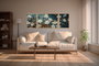Wallity Huhu312 - Conjunto de 3 Cuadros Decorativos Multicolor